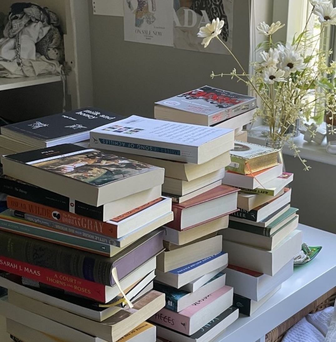 between pages