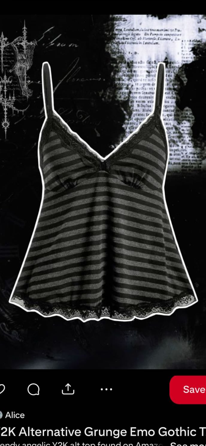 black & grey striped tops