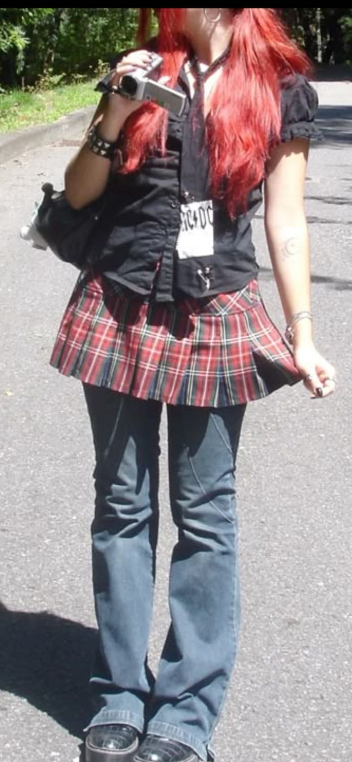 skirts/dresses over jeans