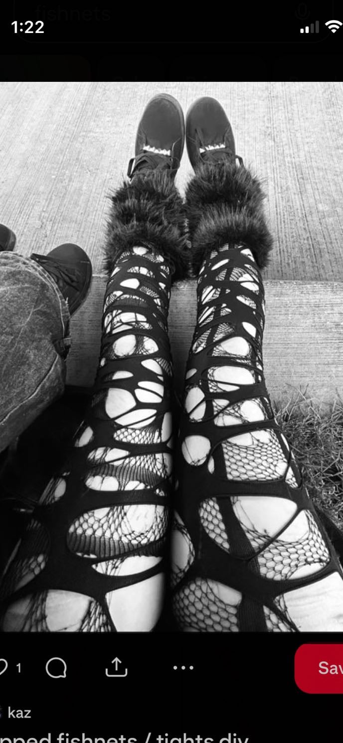 fishnets/tights
