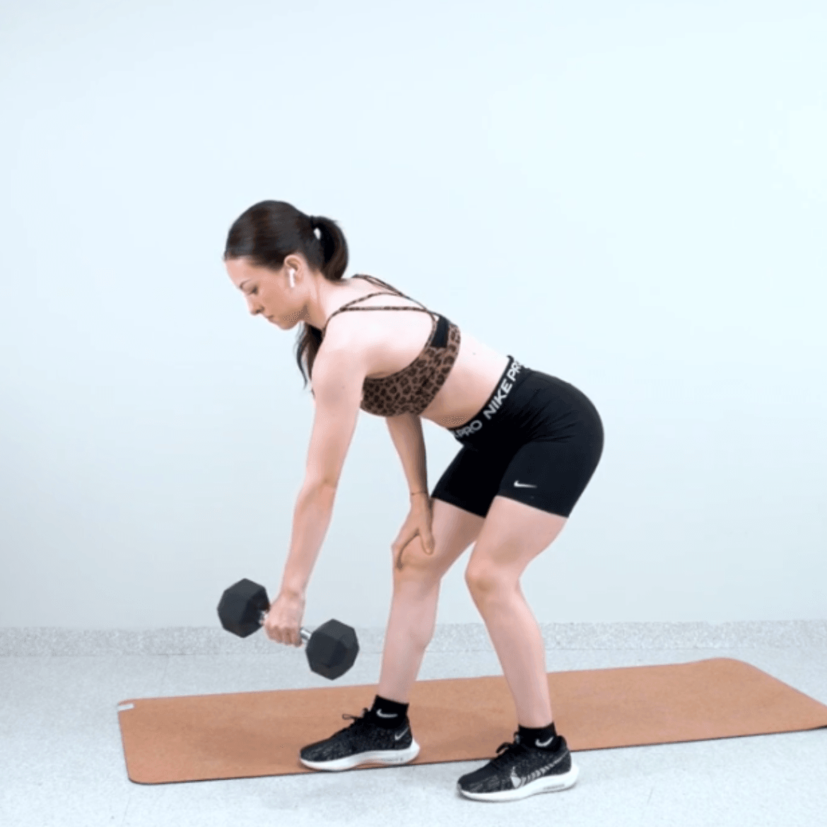 Single arm bent-over row (i)