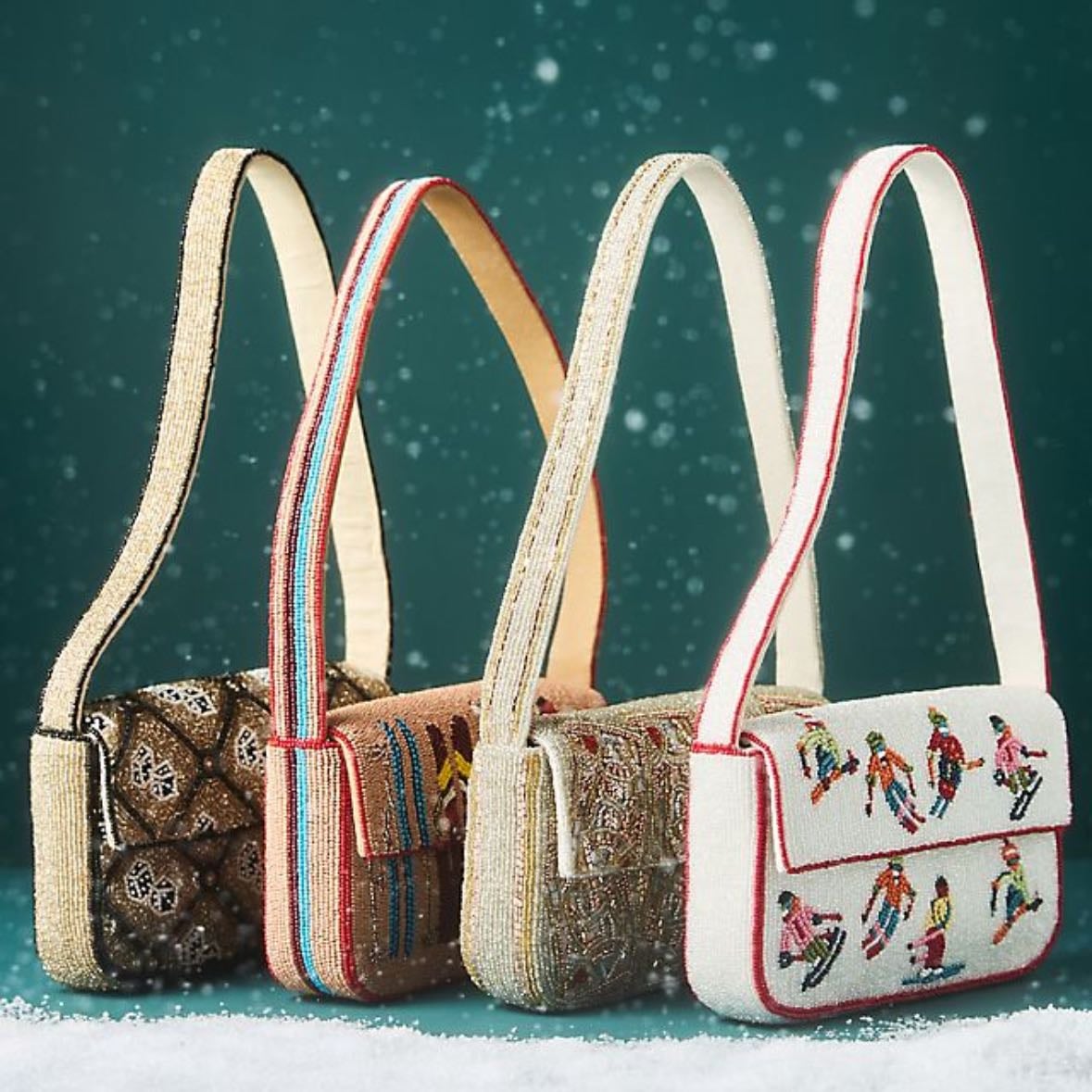 Anthropology beaded bag