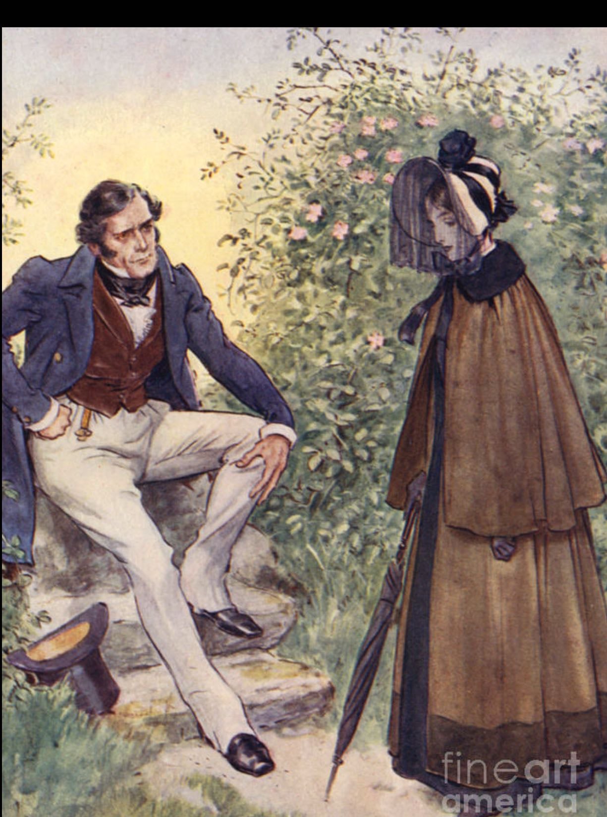 Jane Eyre - he stood between my and every thought of religion, as an eclipse intervenes between man and the broad sun.