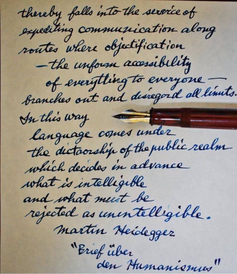 Cursive handwriting