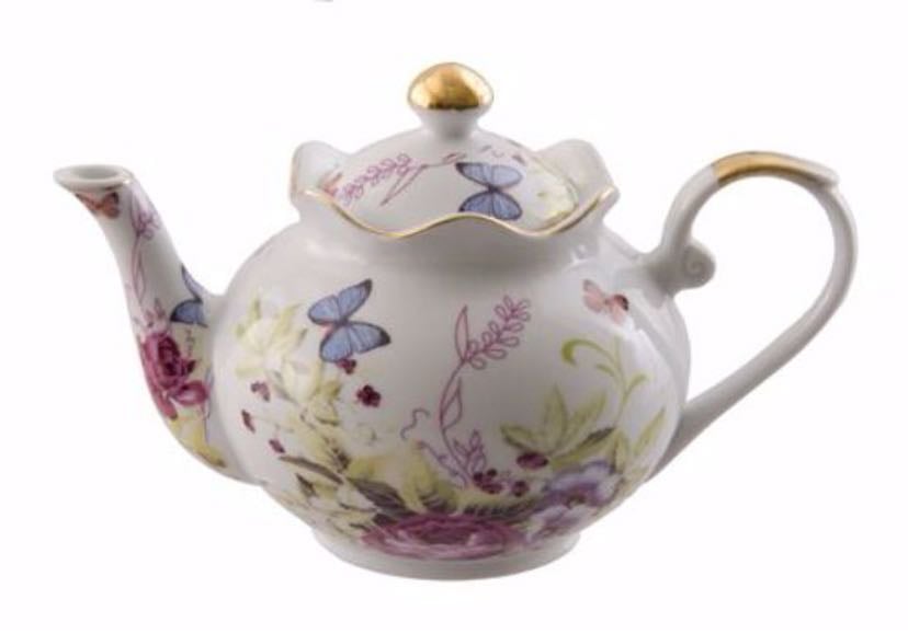 Porcelain teapot