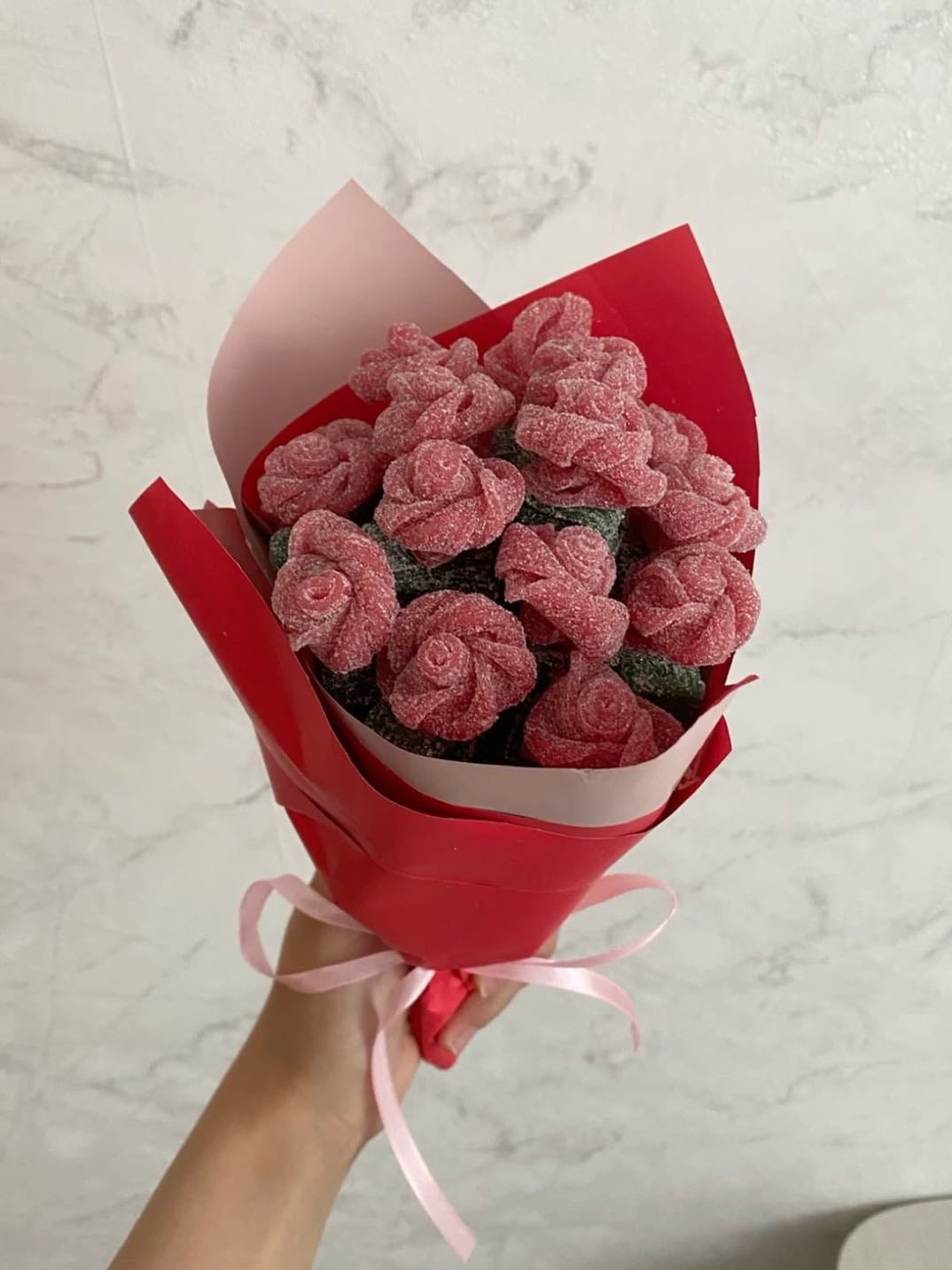 Gummy bouquet