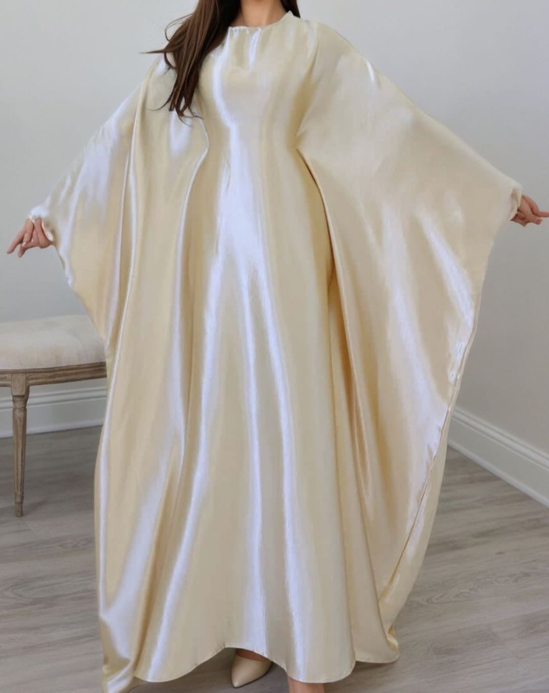 Butterfly abaya