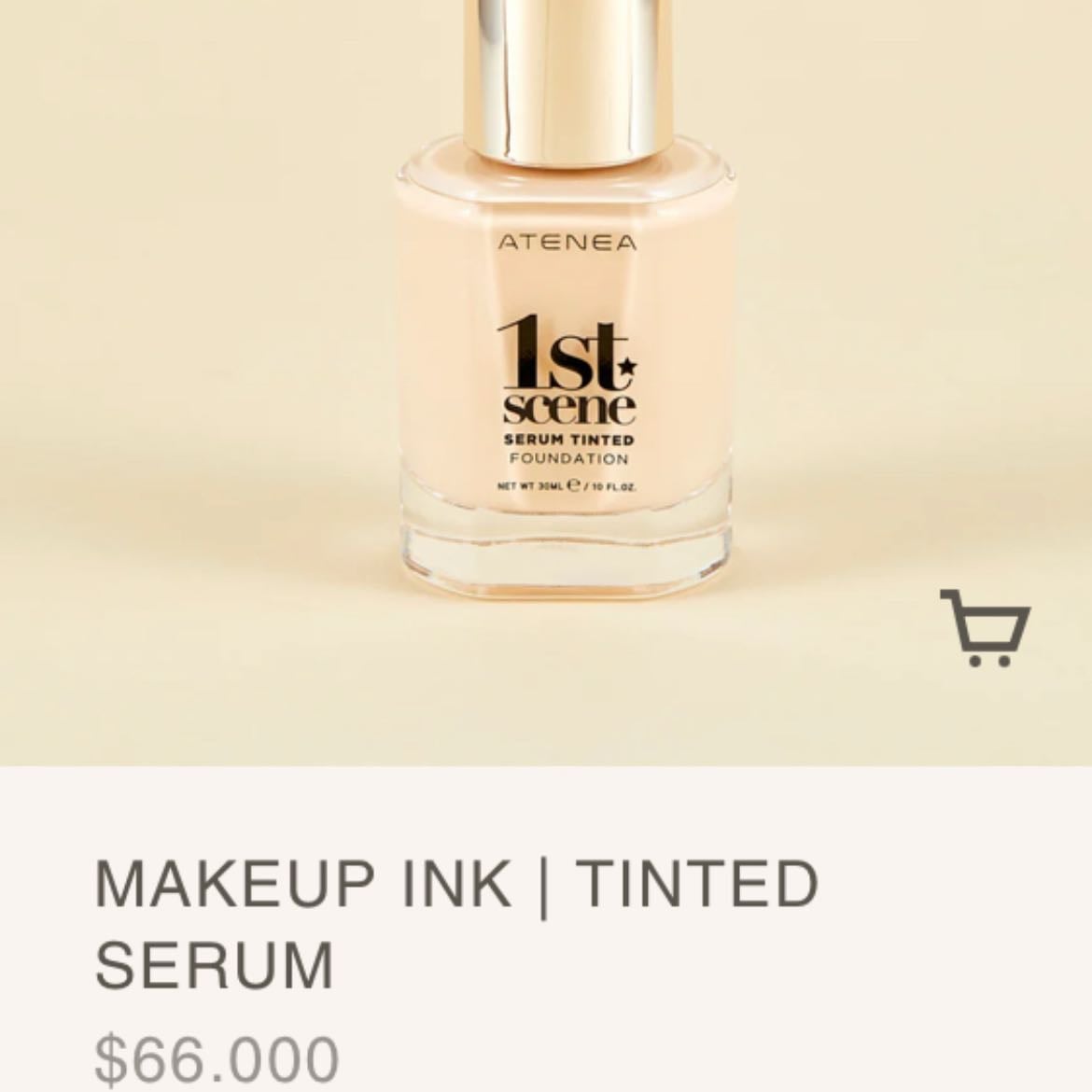 Tinted serum - $66.000