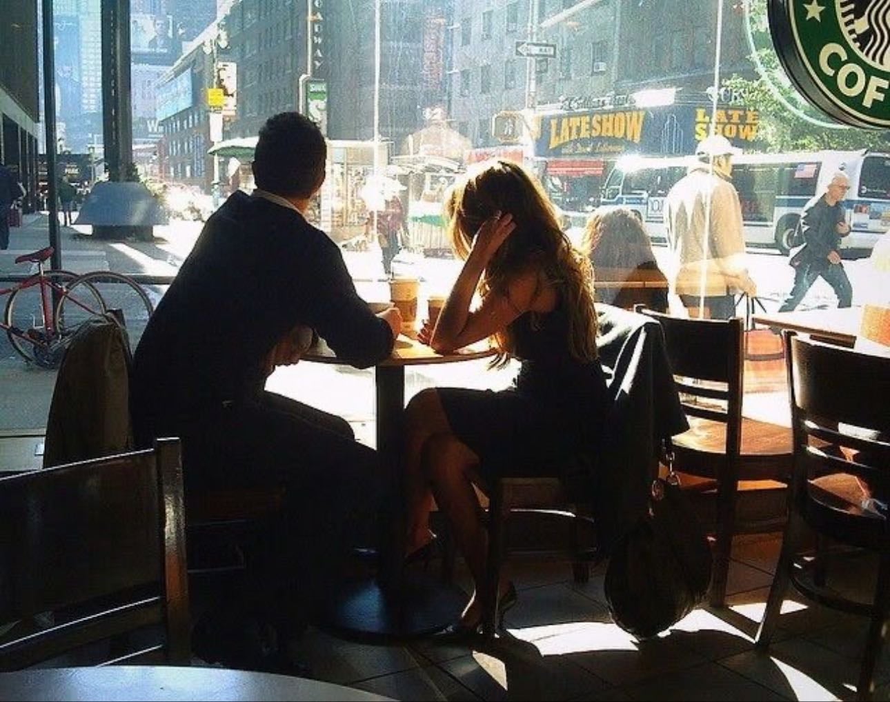 trying city cafes