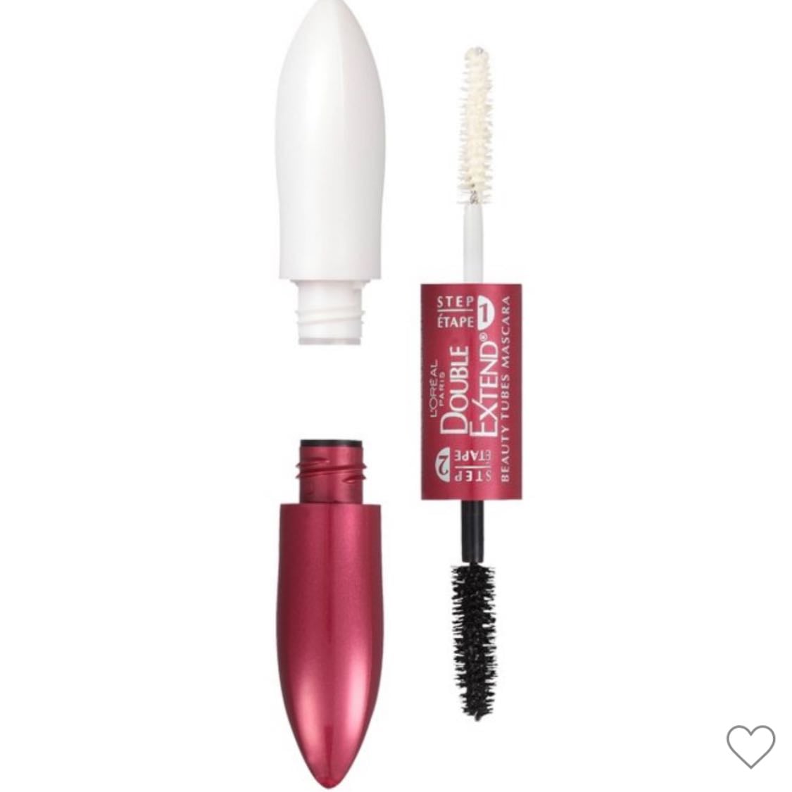 L'OrΓ©al Paris Double Extend Beauty Tubes Lengthening Mascara and Basecoat