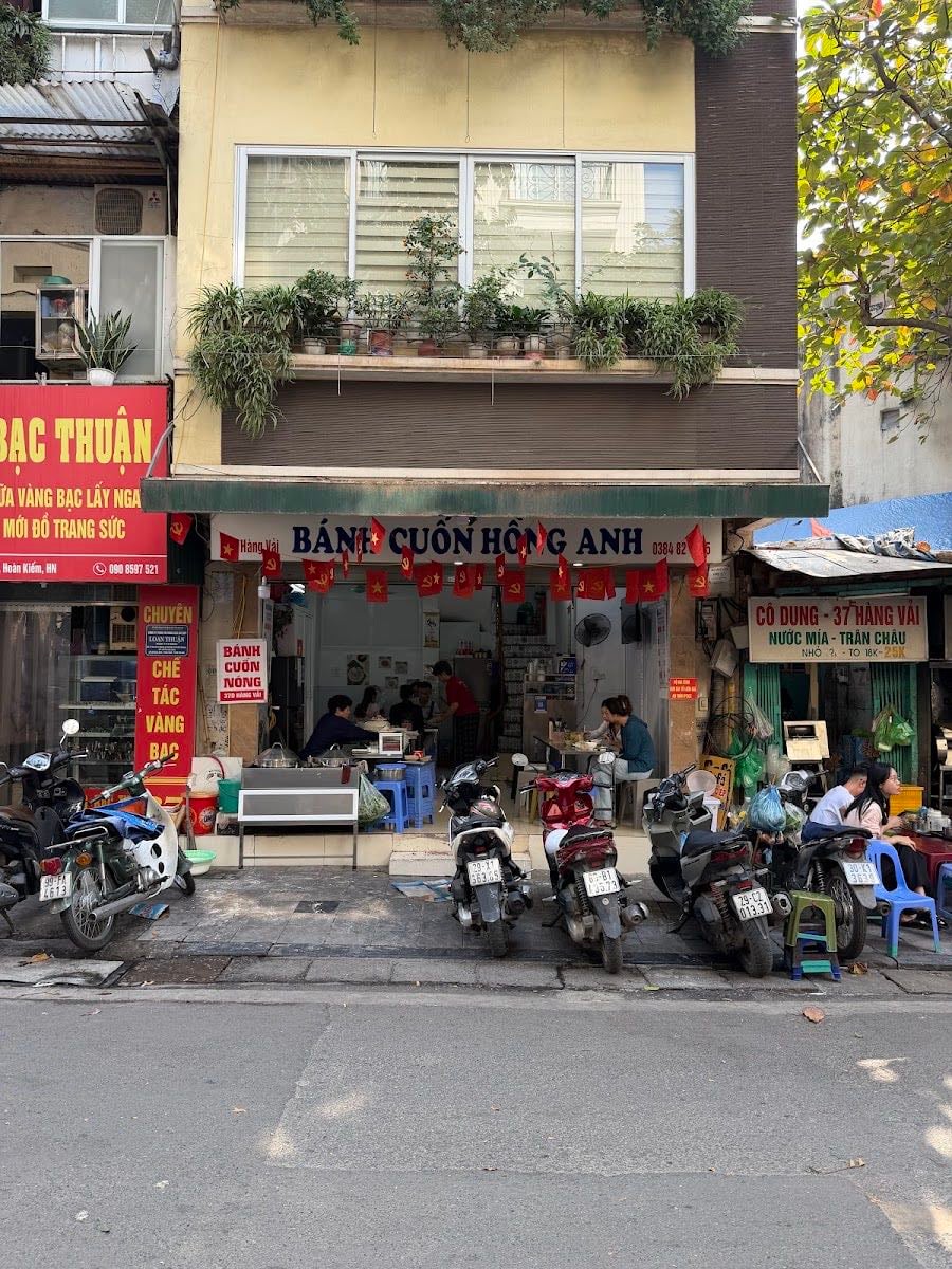 Bánh cuốn nóng Hồng Anh