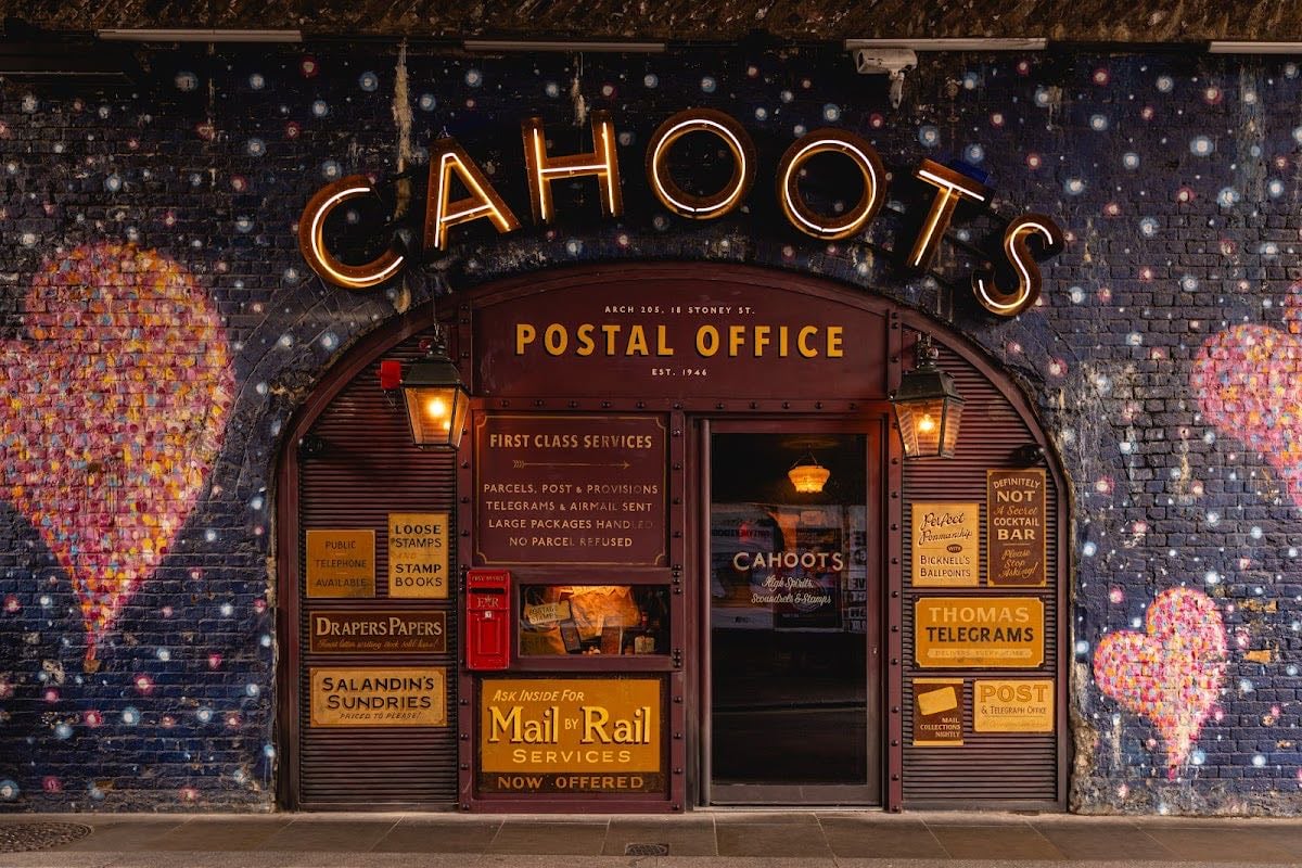 Cahoots Postal Office - 1940’s inspired bar 🍸✨