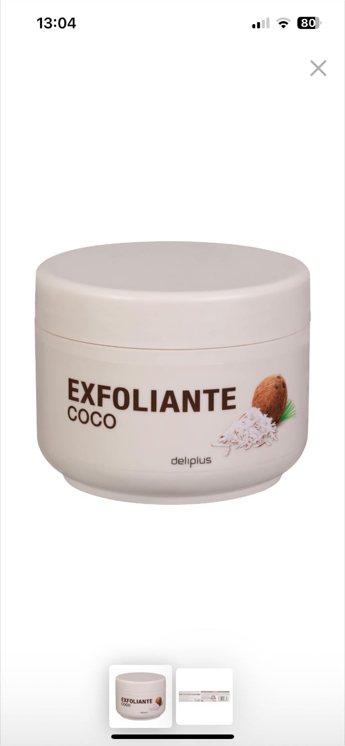 Exfoliante corporal de coco - Deliplus