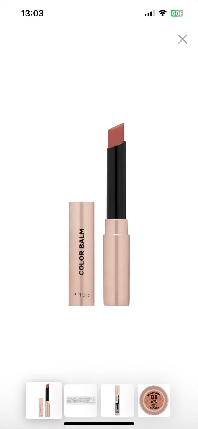 BĂĄlsamo labial Color Balm - Deliplus