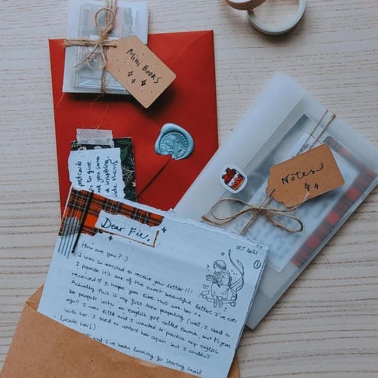 Cartas a mano