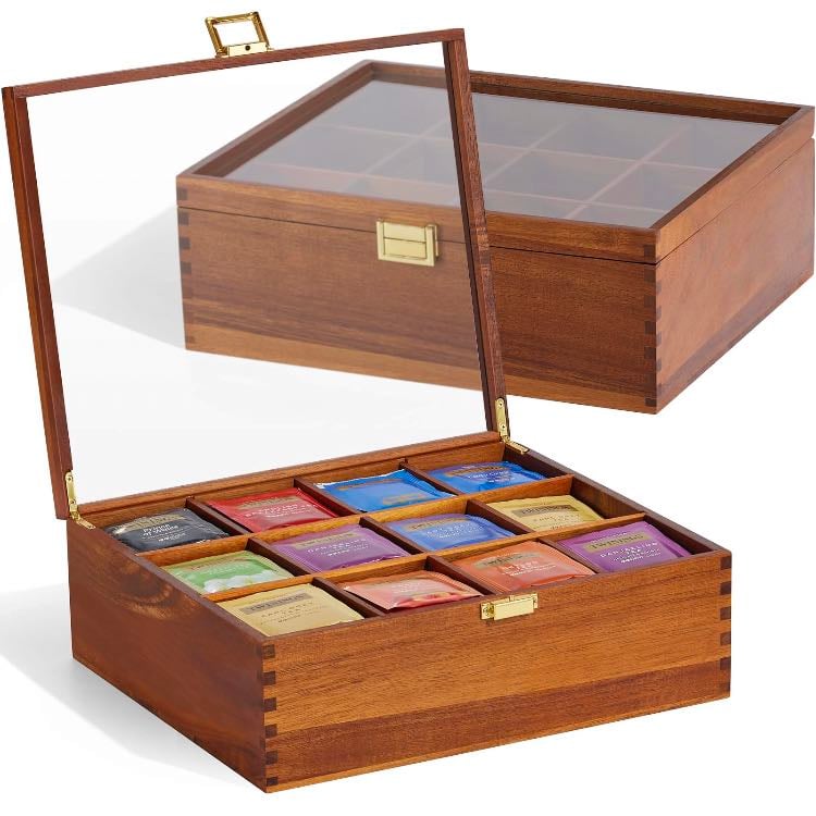 Caja organizadora para té