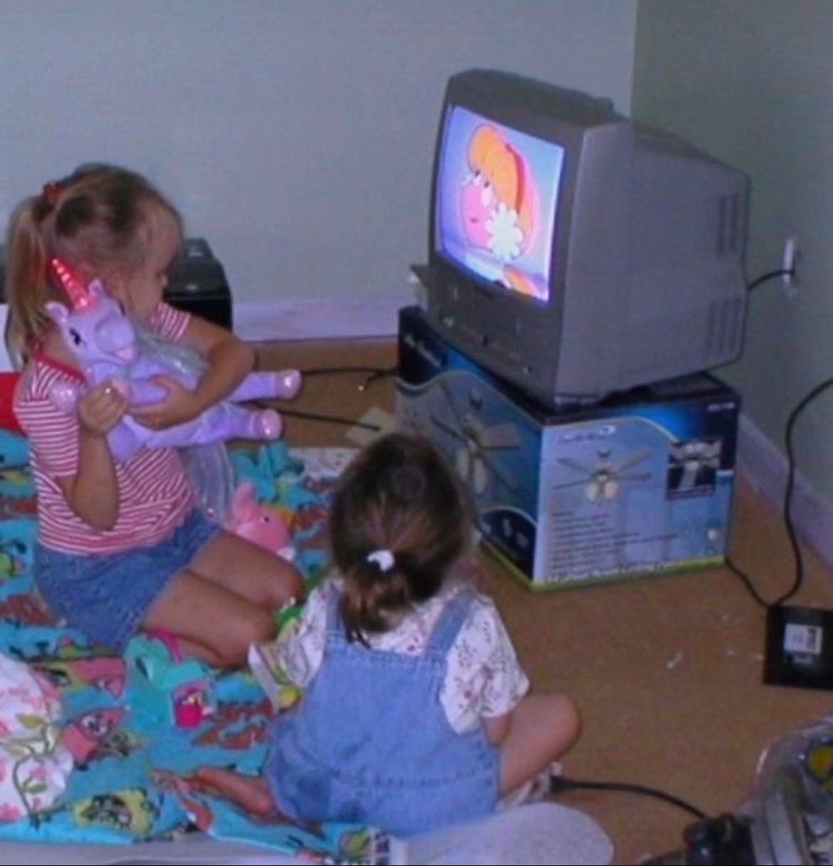 ir a ver la tele a casa de la abuela