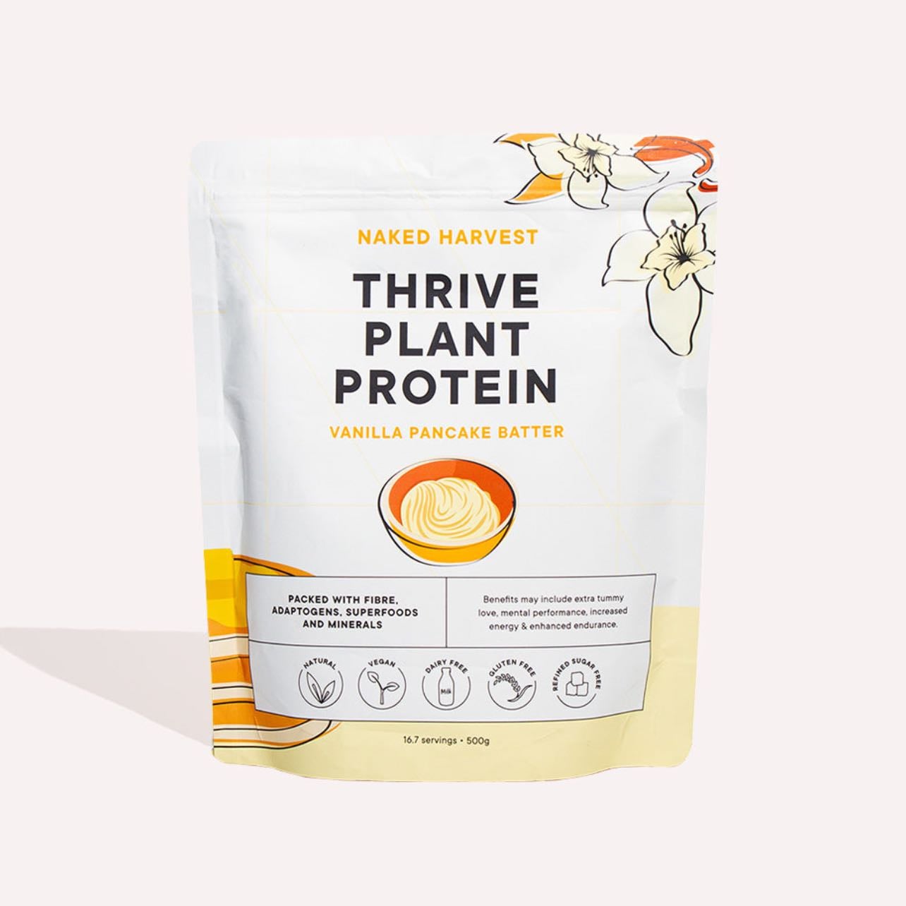 Naked Harvest - Vanilla cake batter protein