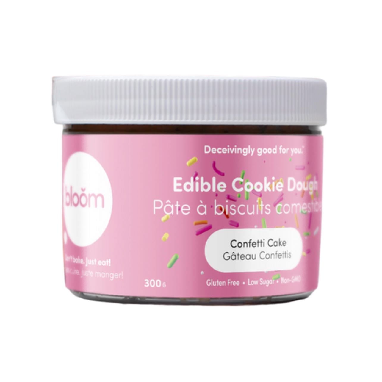 bloom edible cookie dough - Flavour: confetti cake and cookies and cream