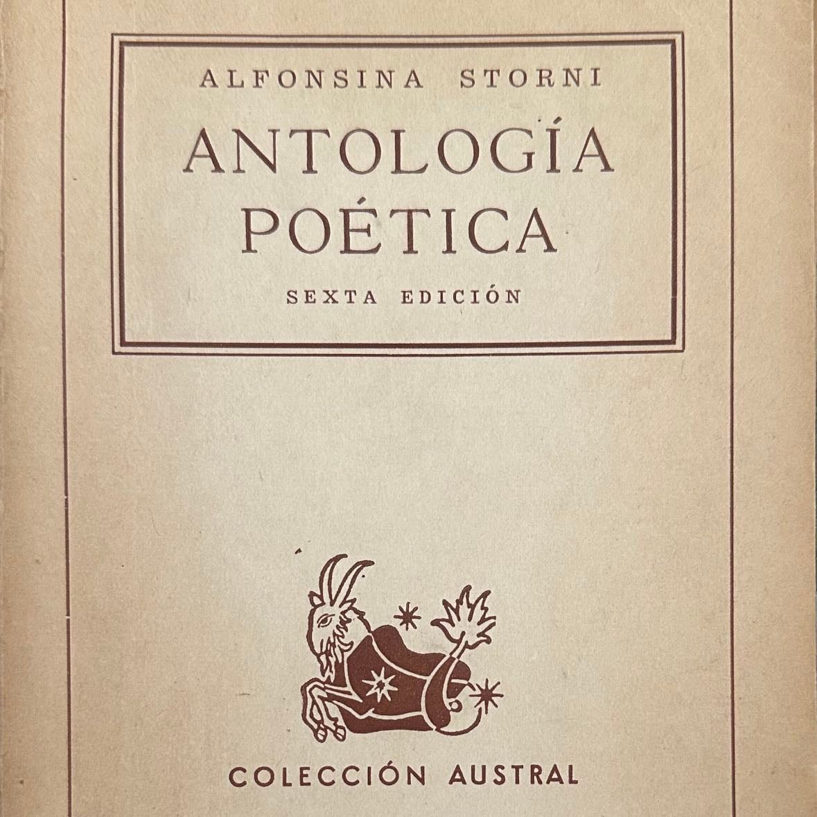 Antología Poética - Alfonsina Storni
