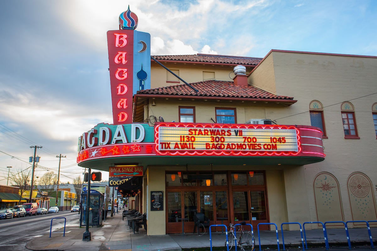 McMenamins Bagdad Theater & Pub - Drinks with a vibe