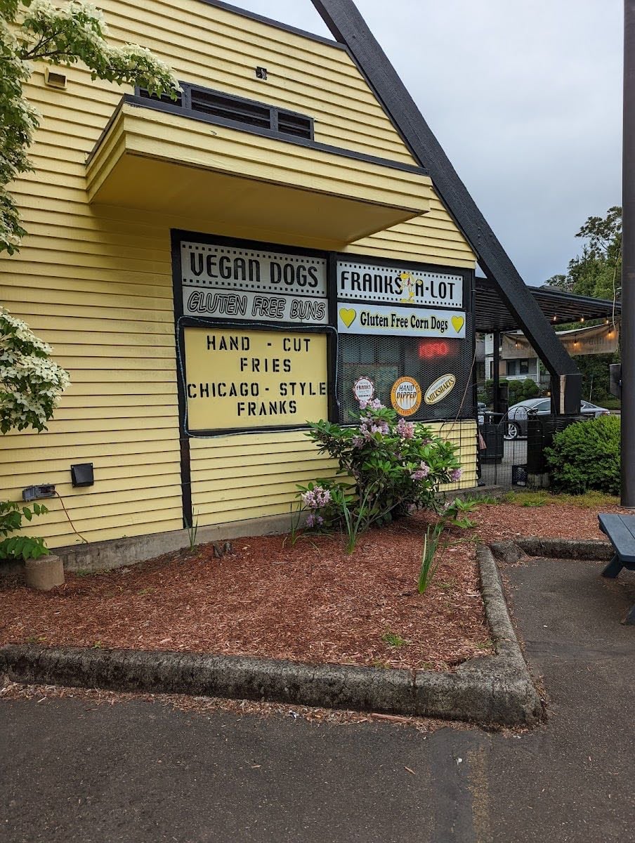 Franks A Lot - Local dog joint (I love the onion rings)