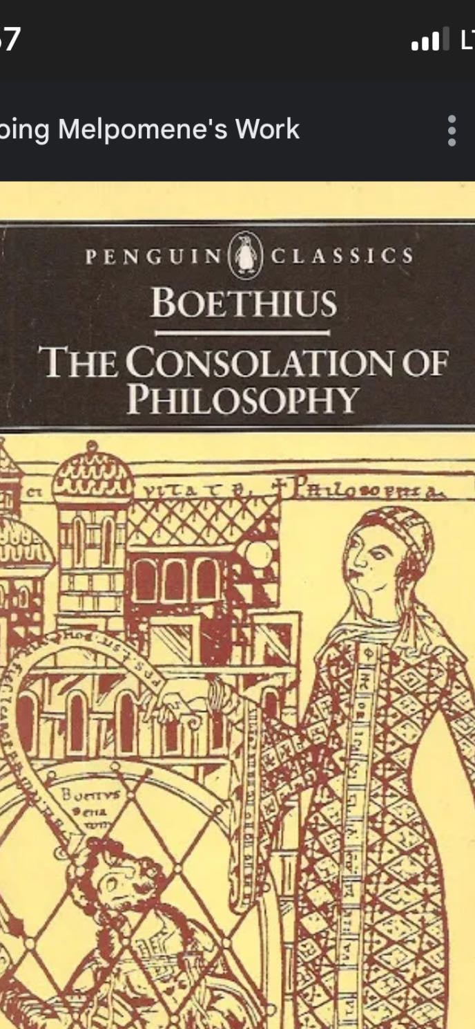 Boethius - 6th century philosopher