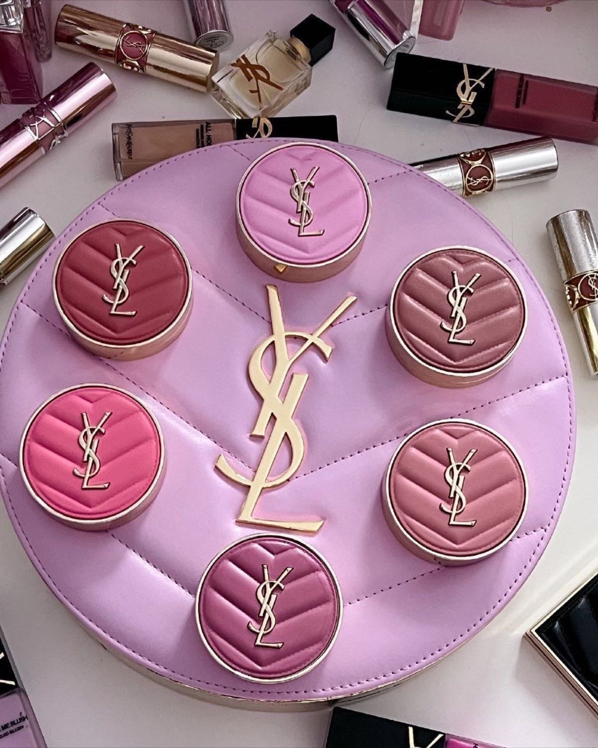 Blush YSL - all the colors