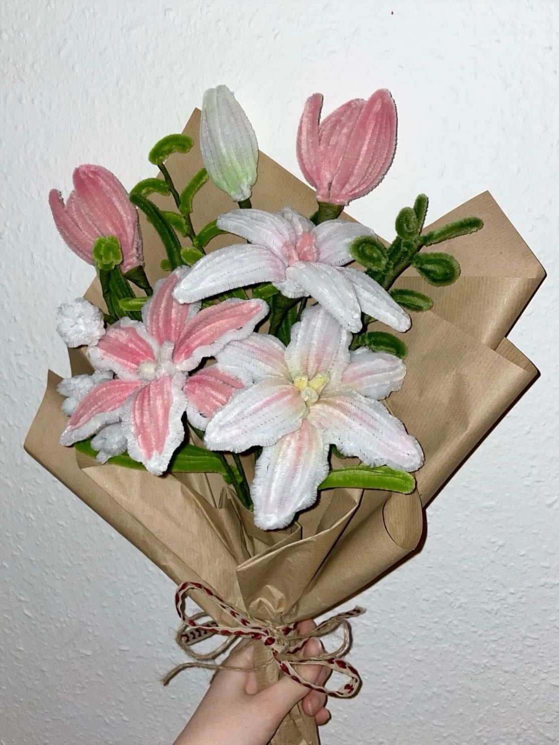 pipe cleaner flowers - Perfect birthday present!🎁💐