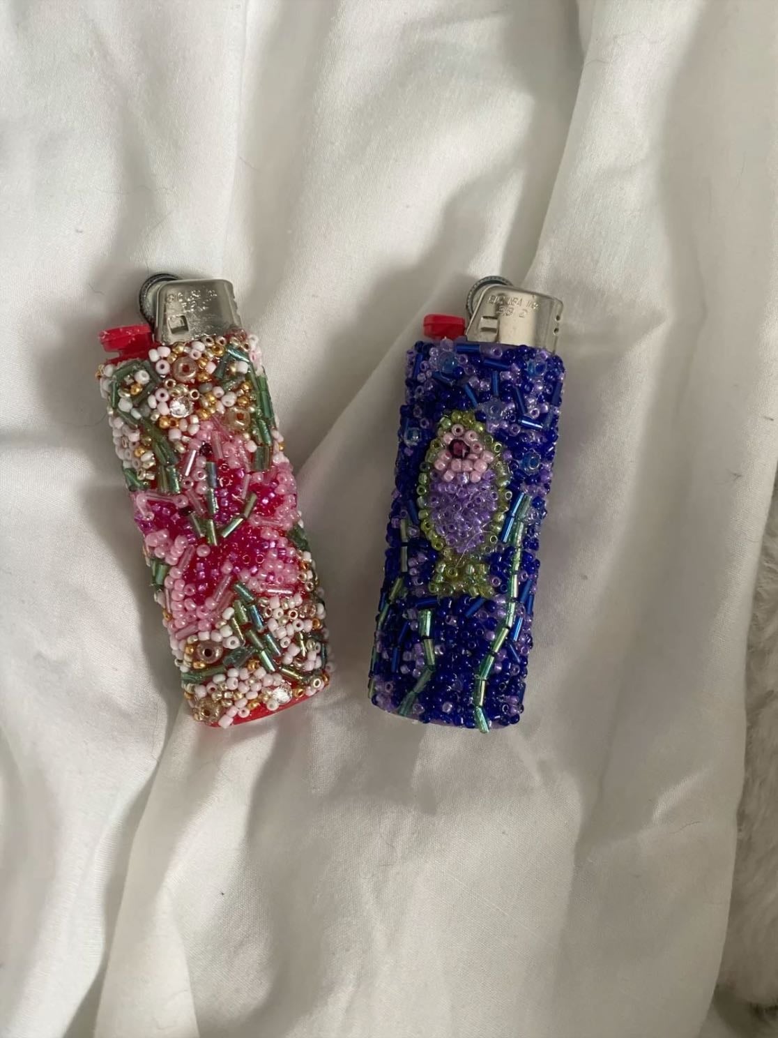 bedazzled lighters