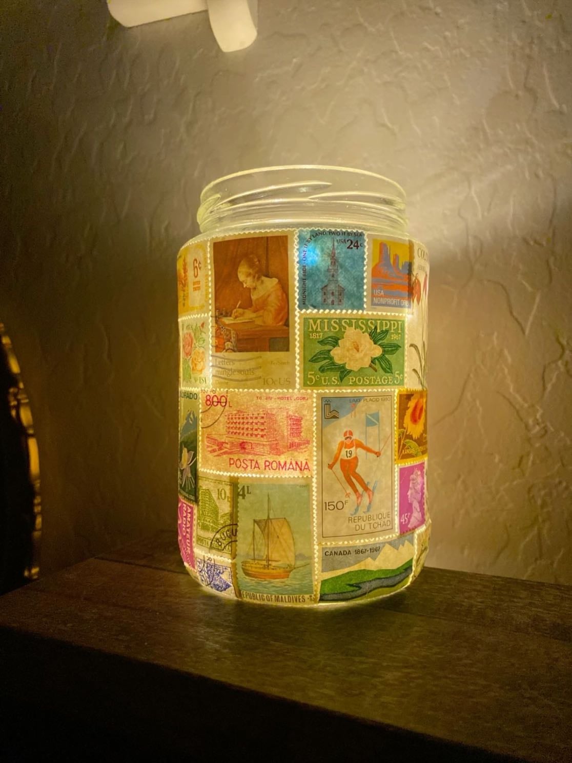 mod podge jar