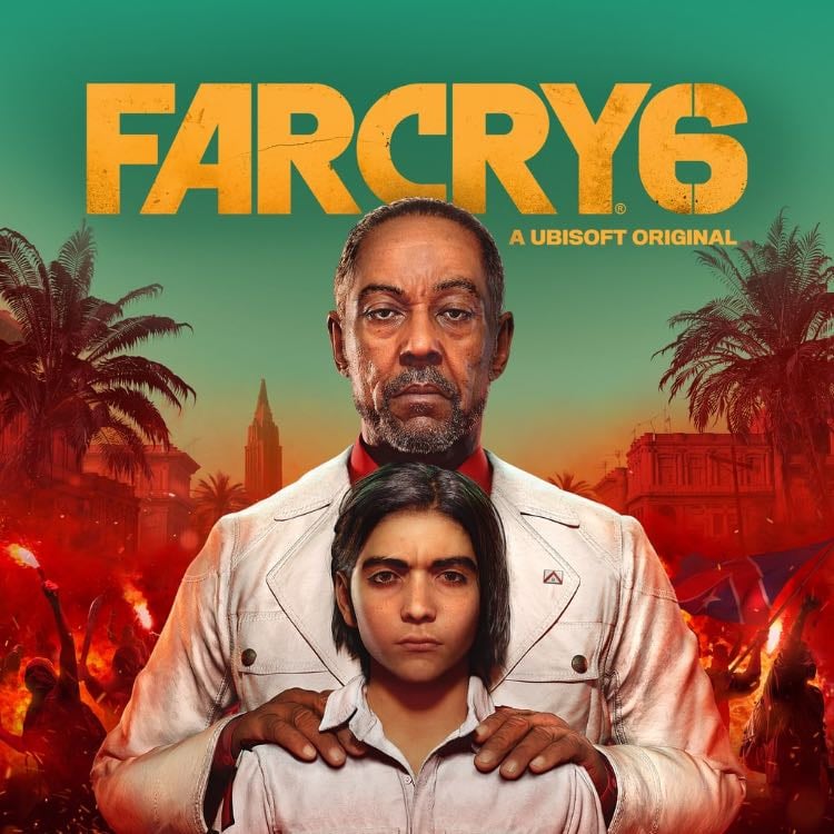 Far Cry 6 - Far Cry 6 é um jogo eletrônico de tiro em primeira pessoa desenvolvido pela Ubisoft Toronto e publicado pela Ubisoft. É o sexto título principal da série Far Cry e foi lançado em 7 de outubro de 2021 para Amazon Luna, Google Stadia, Microsoft Windows, PlayStation 4, PlayStation 5, Xbox One e Xbox Series X/S
