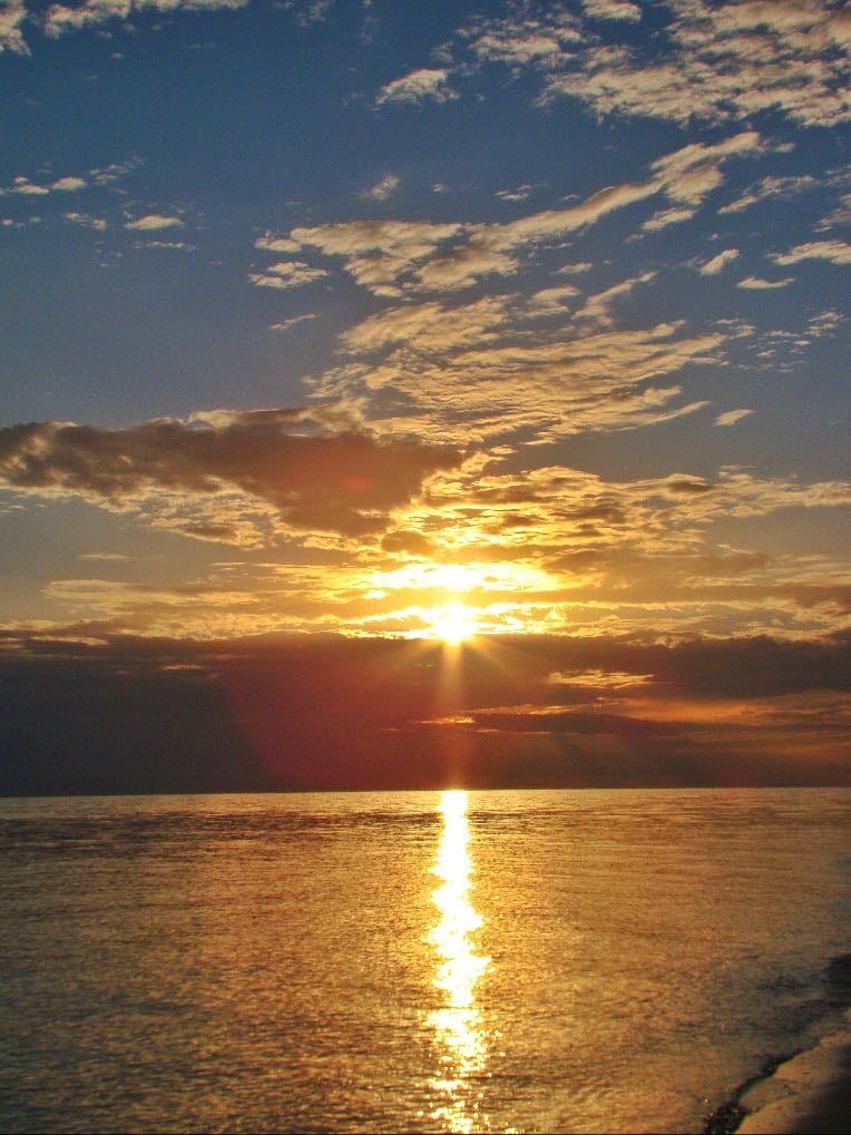 Early morning sunrise