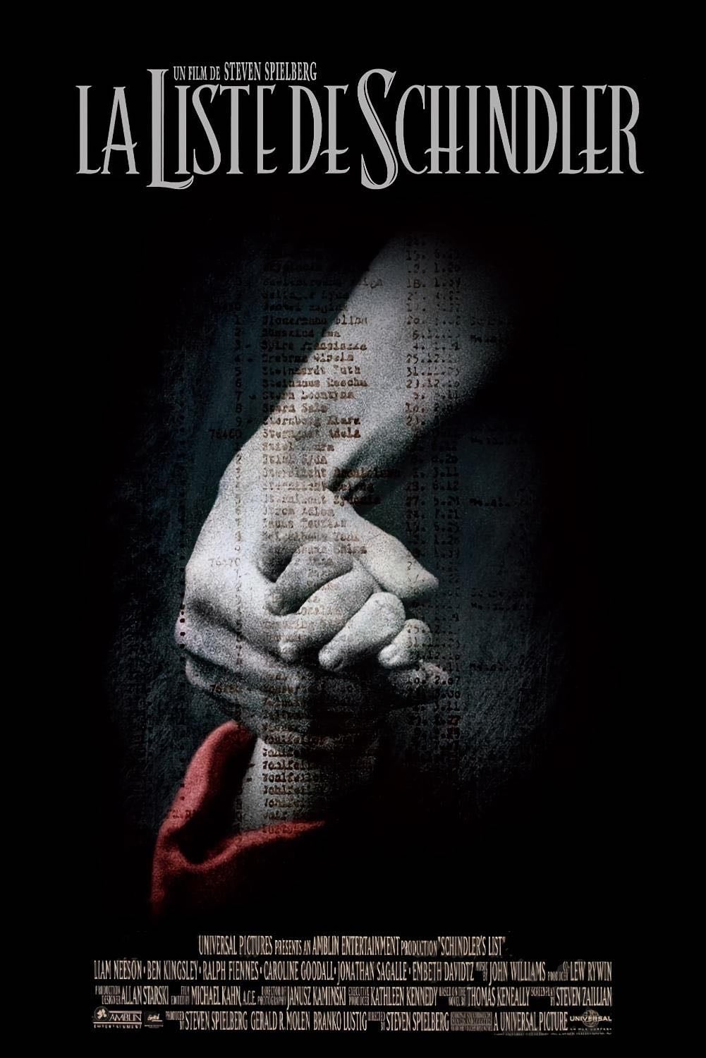 La Liste de Schindler - Steven Spielberg · 1993