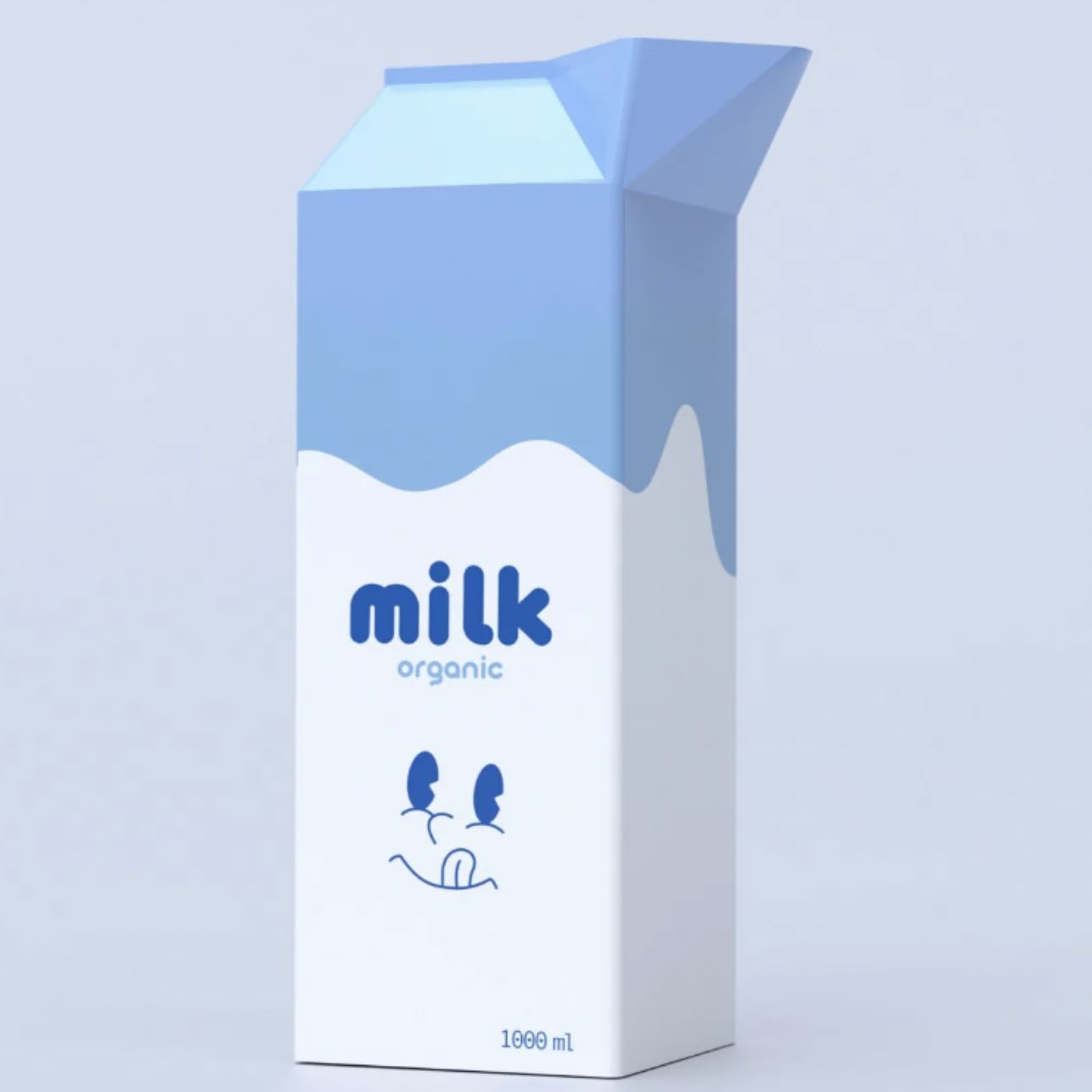 Vase Milk - Fluid Market • 40 €
