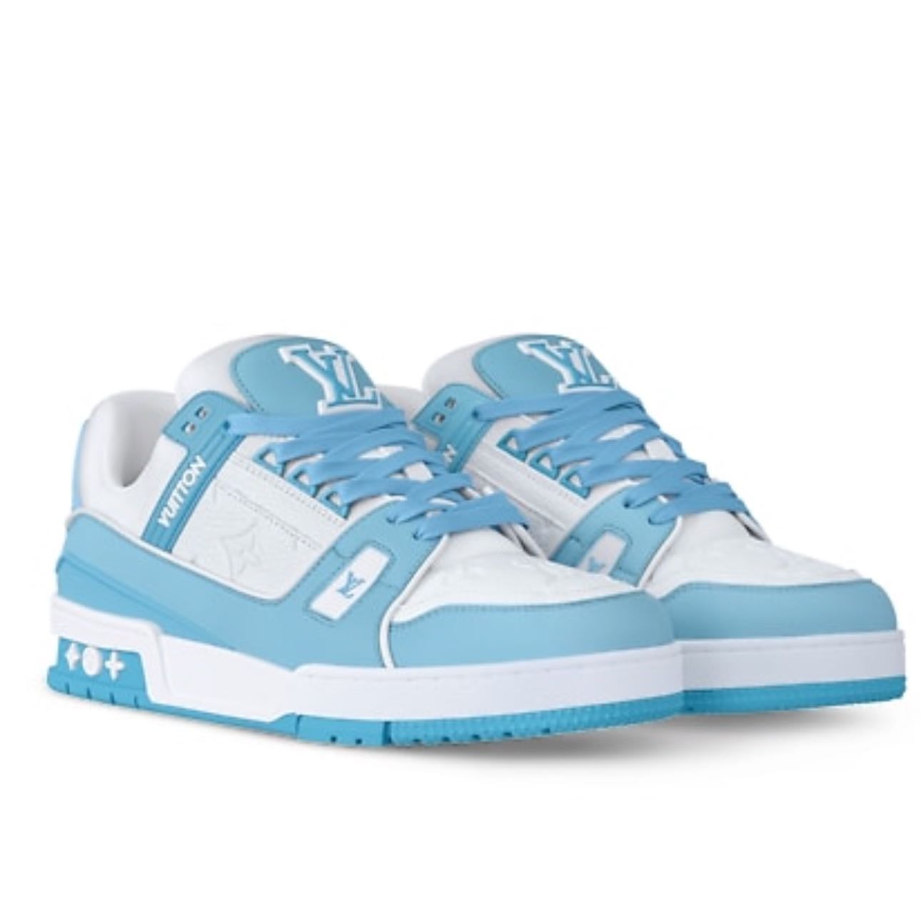Sneaker LV Trainer Blue - Louis Vuitton • 1’100€