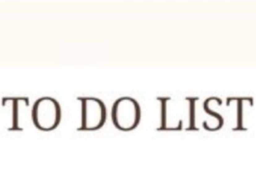 To do liste - Products hypelist by ines agallah