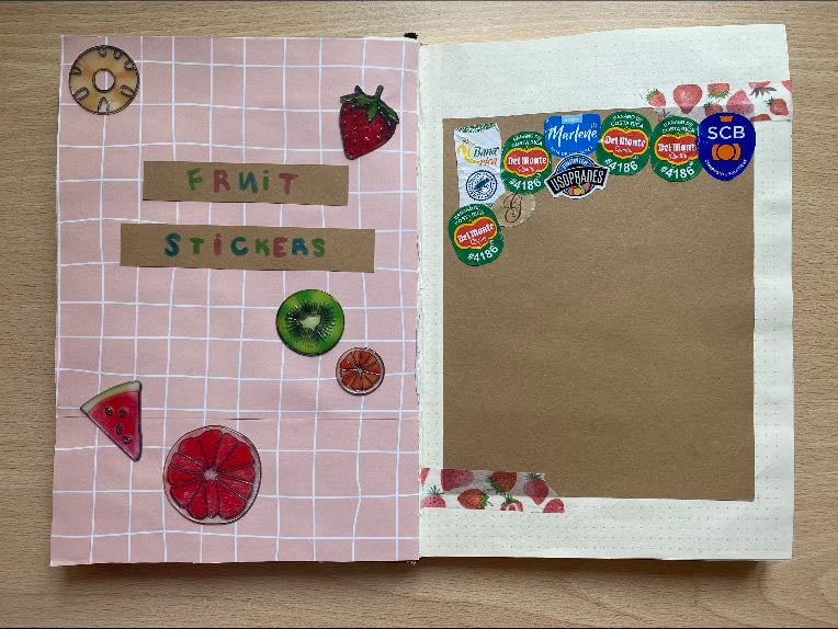 10/01 (Fruit stickers)