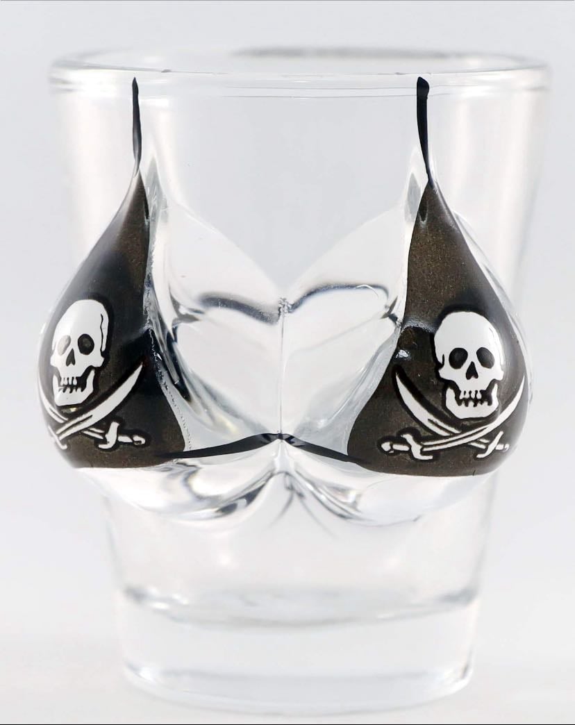 boobs shot glass