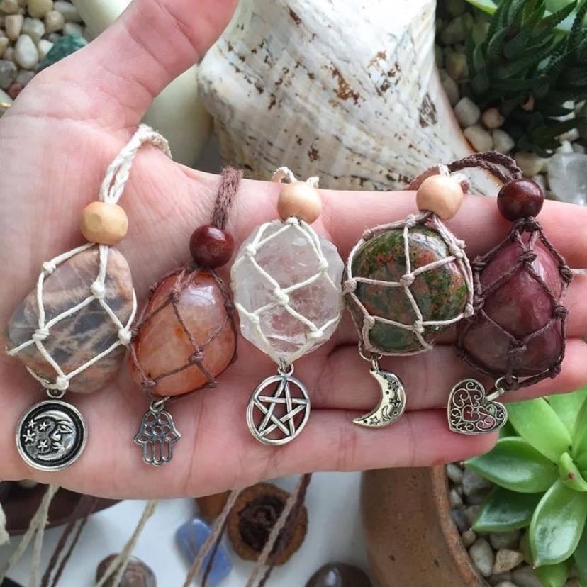 crystal necklace
