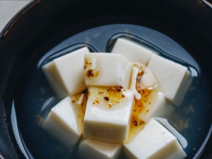 Almond Tofu Jelly