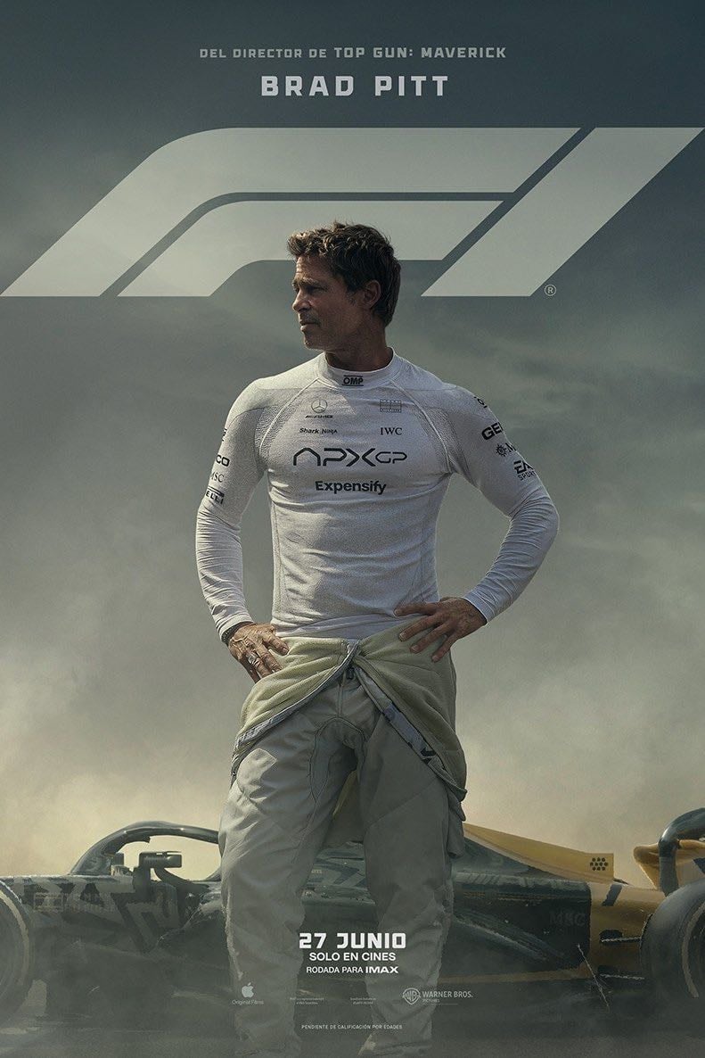 F1 la película - Joseph Kosinski · 2025