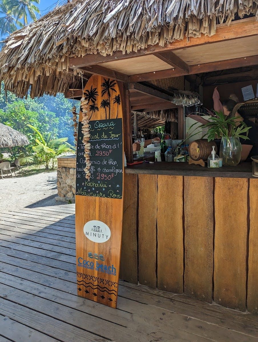 Coco beach Moorea