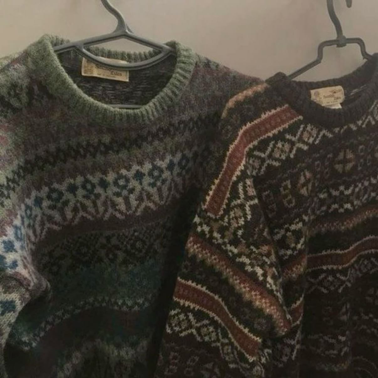 grandpa sweaters - they’re just so comfy!