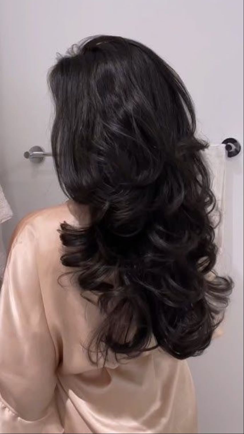 blowout - you can do it overnight with socks if you want to avoid using heat