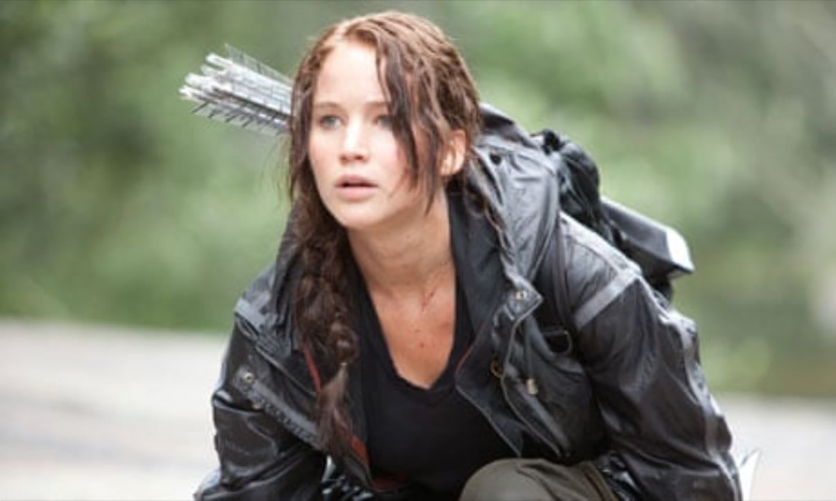 The Hunger Games - Katniss Everdeen, a young woman from District 12, who volunteers to take her younger sister's place in the deadly Hunger Games. This televised event forces teenagers from each of Panem's twelve districts to fight to the death until only one remains.