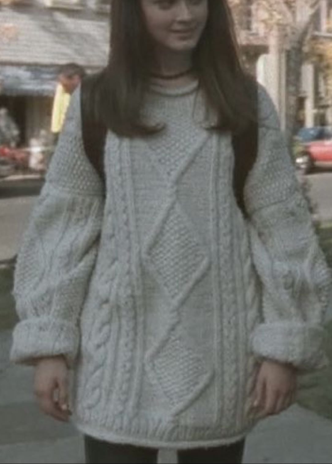 rory gilmore sweater - otherwise called cable knit sweaters