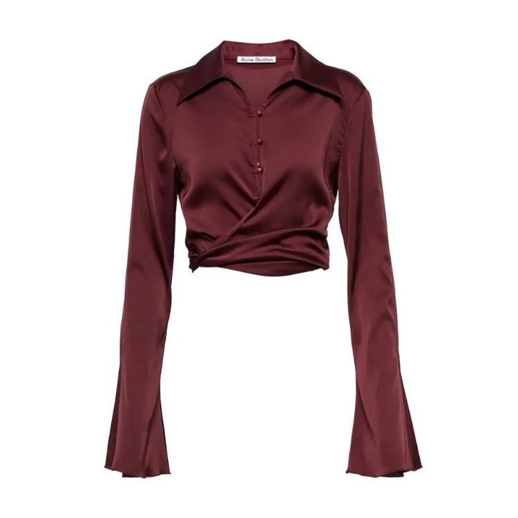 satin shirt