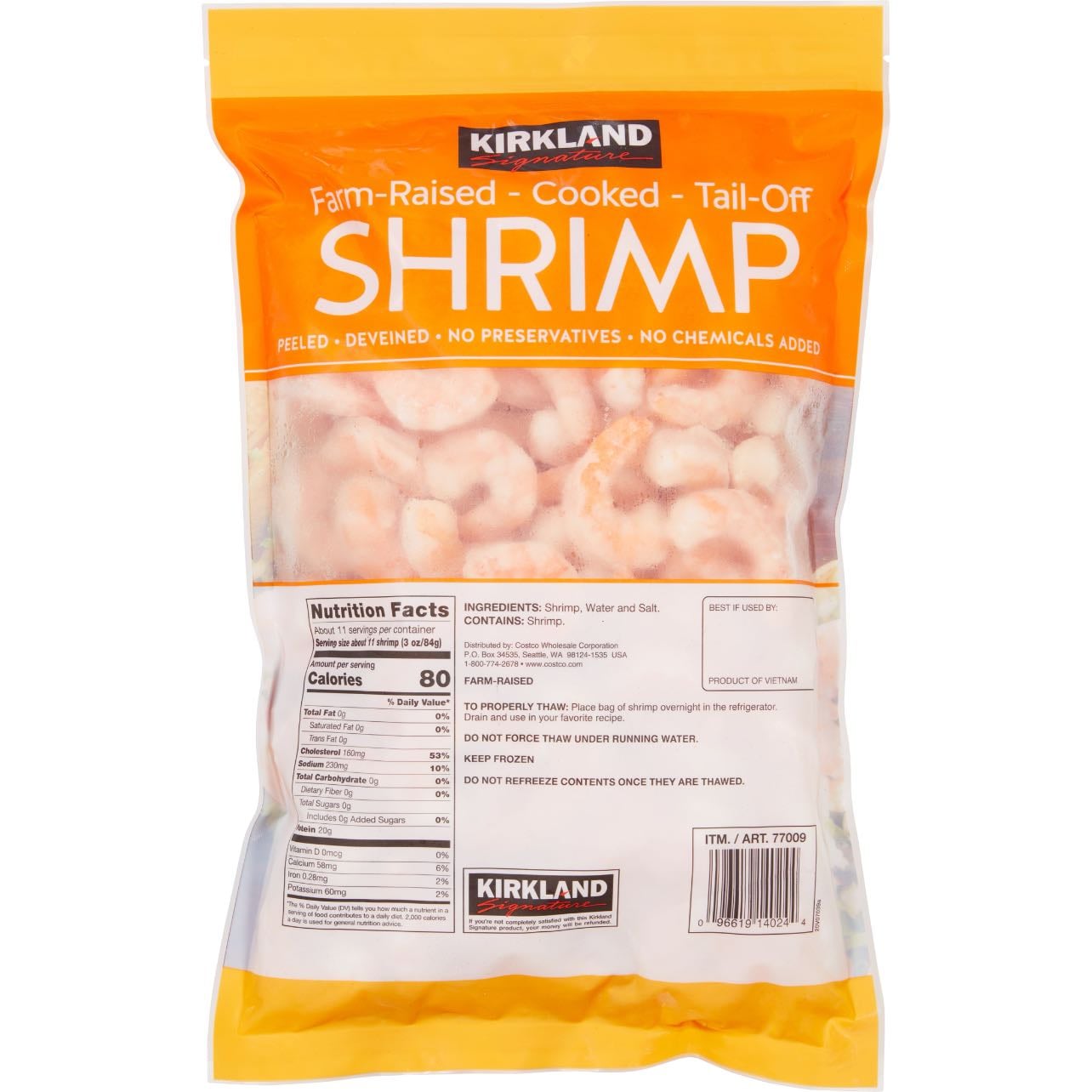 Costco shrimps