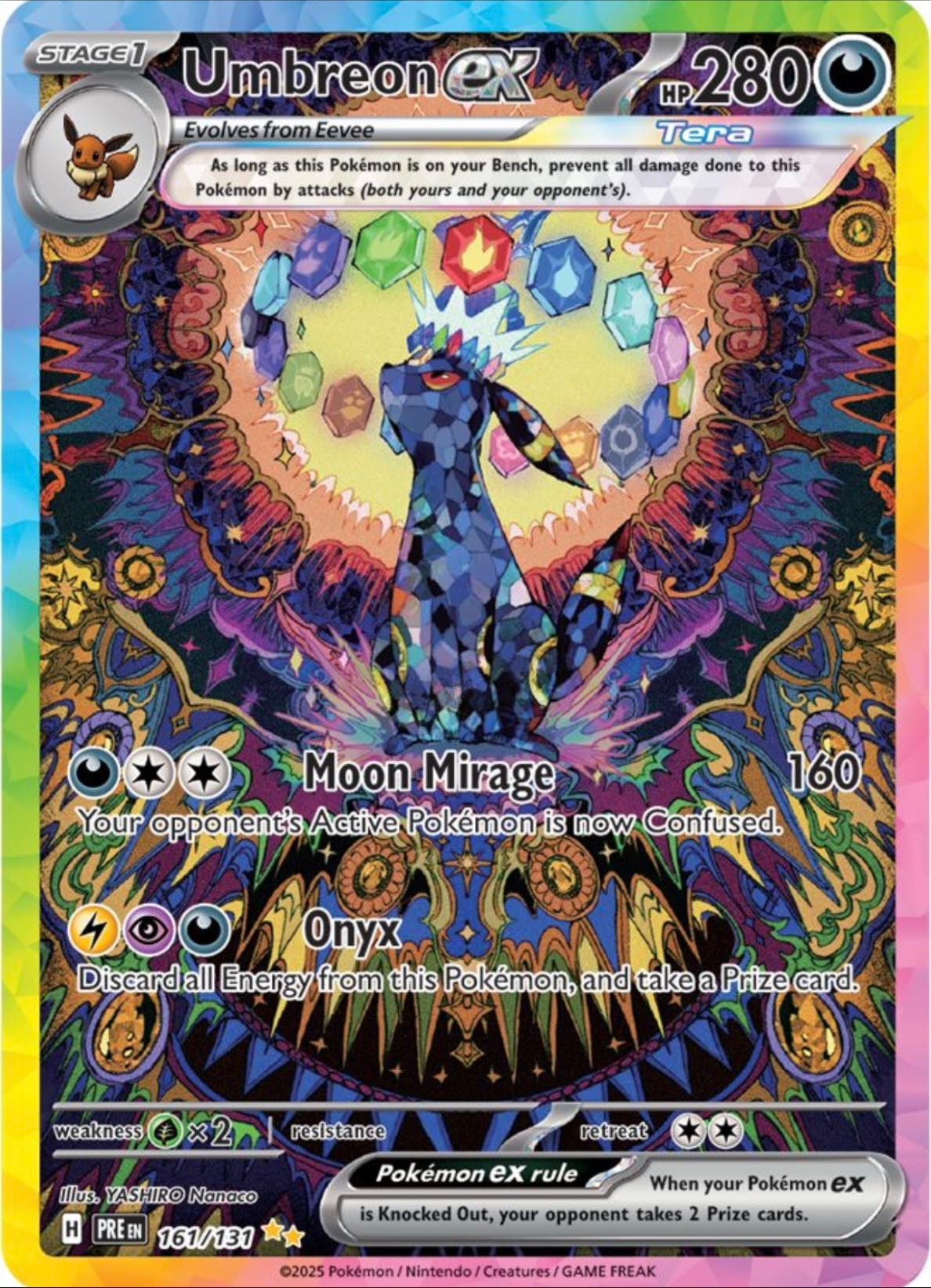 Umbreon ex Special Illustration Rare 161/131